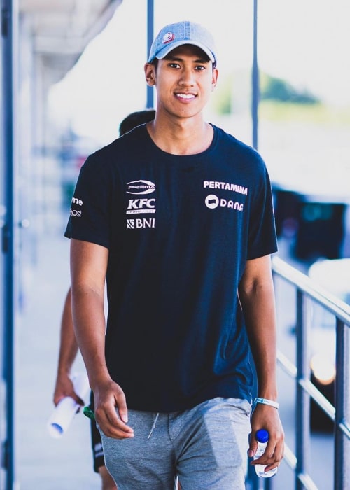 Sean Gelael as seen in an Instagram Post in August 2019