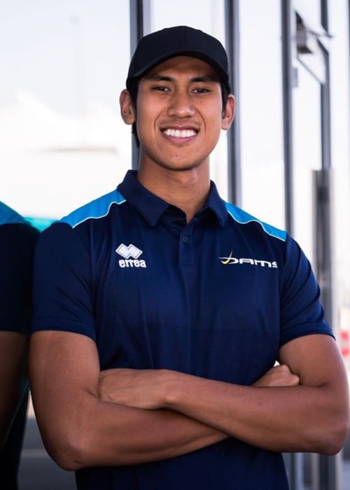 Sean Gelael as seen in an Instagram Post in December 2019