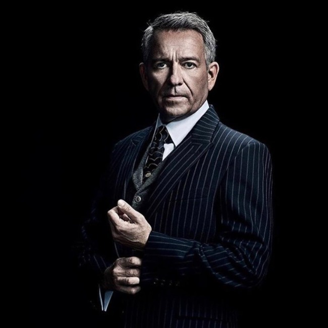 Sean Pertwee during a photoshoot for Gotham in 2019