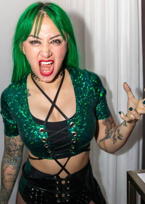 Shotzi Blackheart at Smash Wrestling's The Summit show in Toronto in August 2019