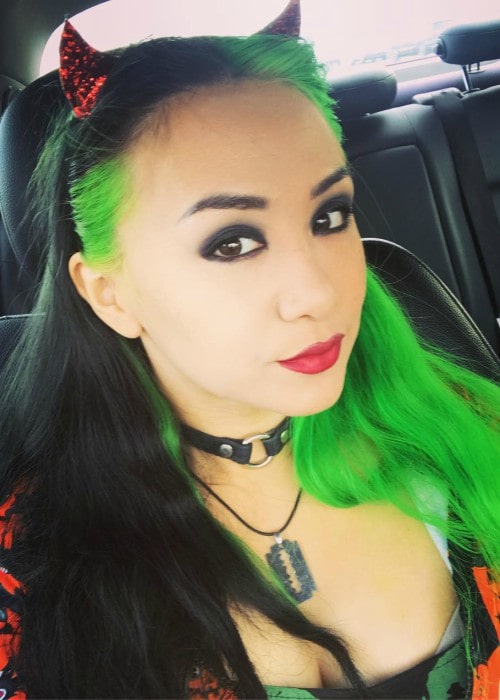 Shotzi Blackheart in a selfie in October 2018