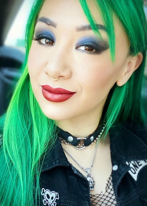 Shotzi Blackheart in an Instagram selfie as seen in May 2020