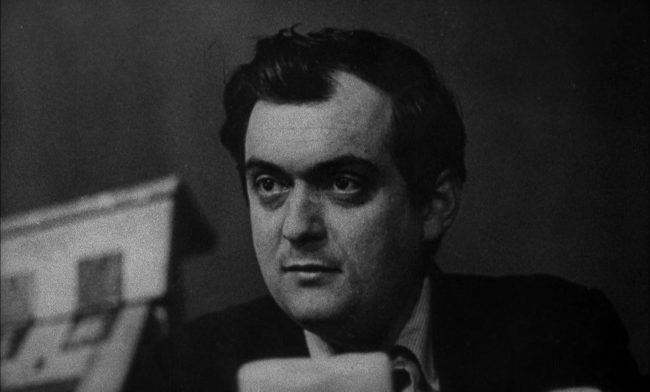 Stanley Kubrick in the film Dr Strange Love in 1964