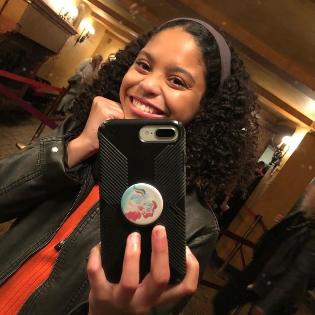 Symera Jackson as seen in a selfie taken in March 2020