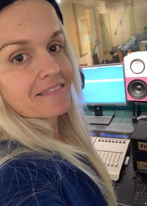 Terra Jolé as seen in a selfie taken at the studio in November 2019