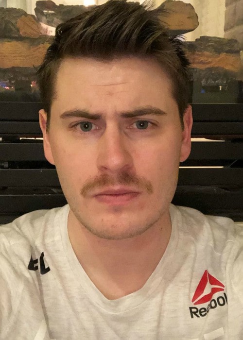 Terroriser in an Instagram selfie as seen in April 2020