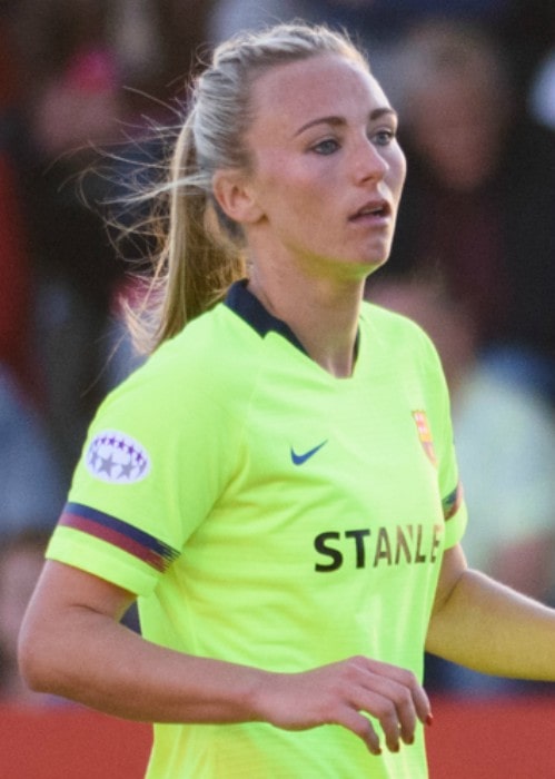 Toni Duggan during a match in April 2019