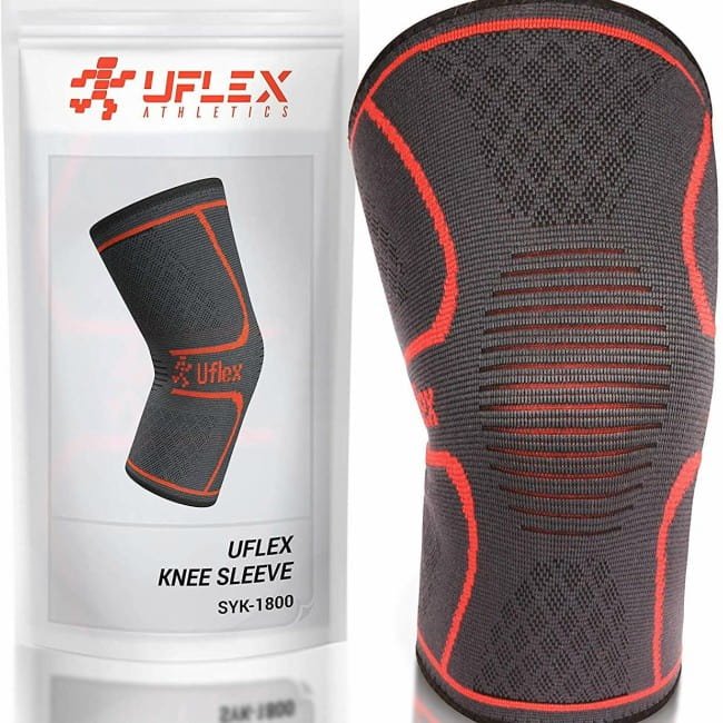 UFlex Athletics Knee Compression Sleeve Support