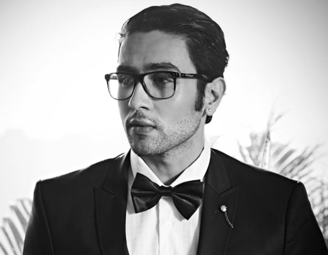 Adhyayan Suman as seen at a photoshoot in March 2017