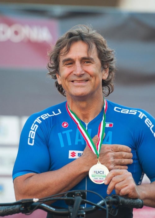 Alex Zanardi as seen in an Instagram Post in May 2019