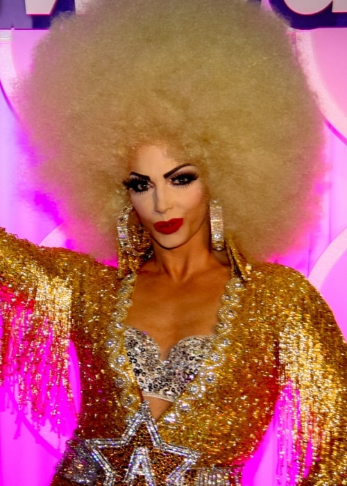 Alyssa Edwards pictured during DragCon at the Los Angeles Convention Center in April 2017