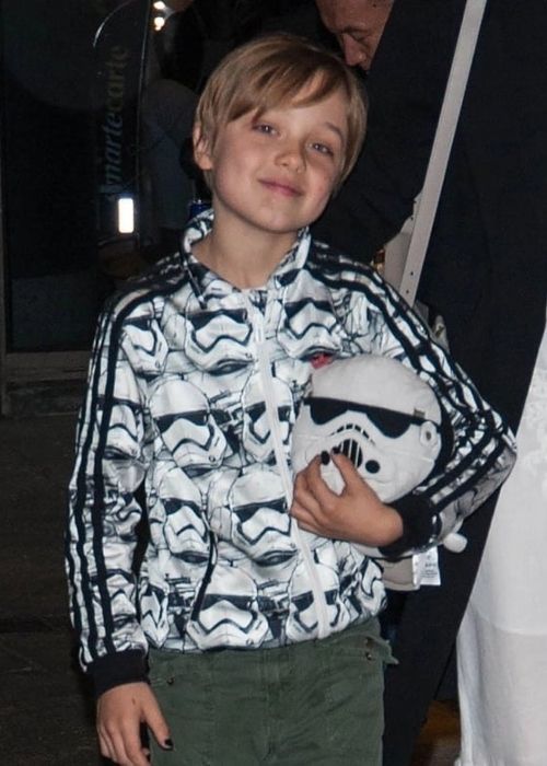 American celebrity kid Knox Léon Jolie-Pitt