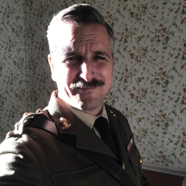 Ben Willbond as seen in a selfie taken while dressed as The Captain in May 2019