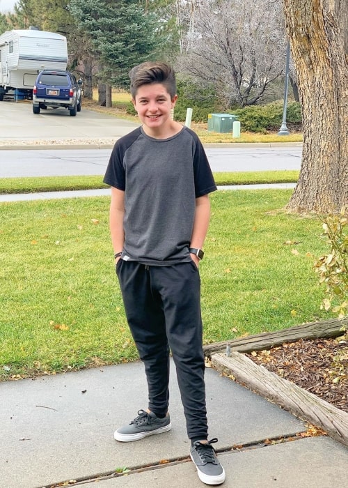 Boston Mikesell as seen in a picture taken in Salt Lake City, Utah in November 2018