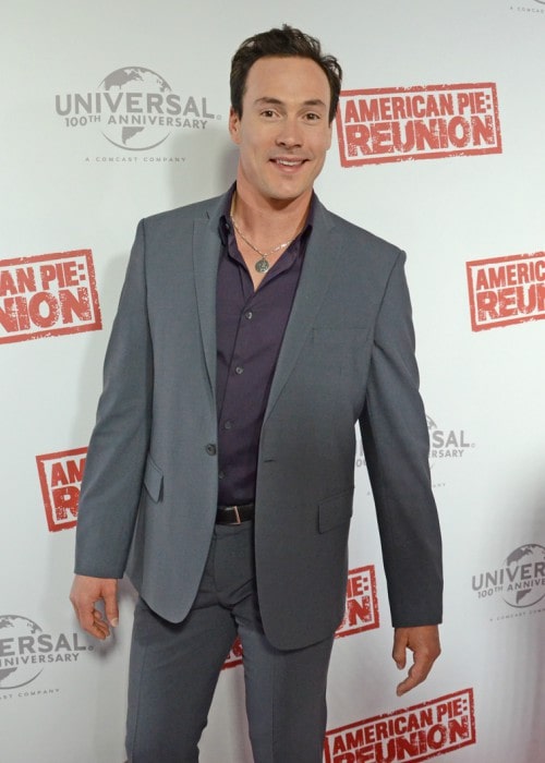 Chris Klein aan het Amerikaanse Reünie Première In Melbourne in Maart 2012