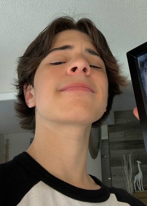 Christian Lalama in an Instagram selfie as seen in June 2020