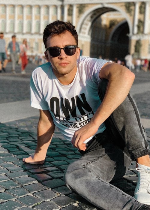 Dmitri Aliev as seen in an Instagram Post in August 2019