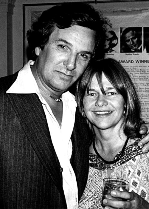 Estelle Parsons as seen in a candid picture taken with veteran actor Danny Aiello in the past