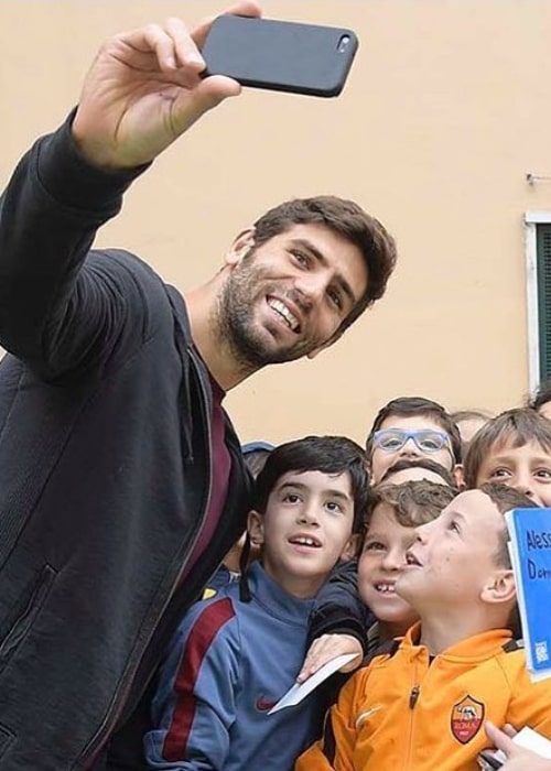 Federico Fazio in an Instagram selfie from April 2017