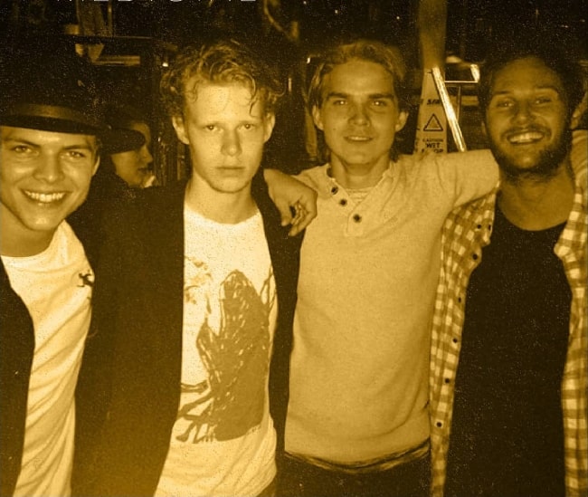 From Left to Right - Alex Høgh Andersen, David Lindström, Marco Ilsø, and Jordan Patrick Smith