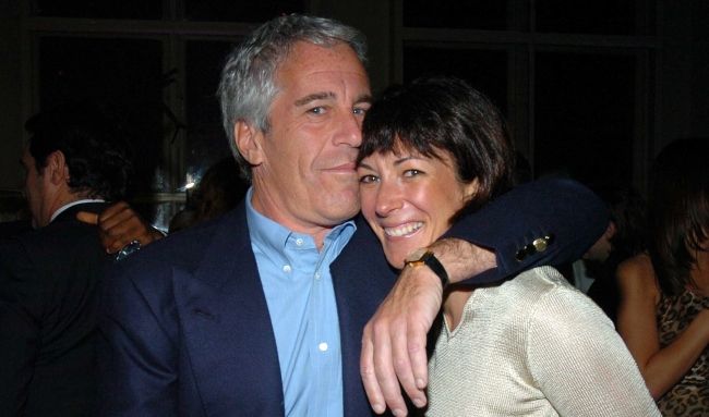 Ghislaine Maxwell as seen with Jeffrey Epstein