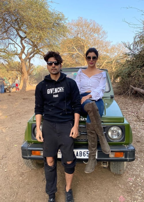 Gurmeet Choudhary and Debina Bonnerjee, as seen in February 2020