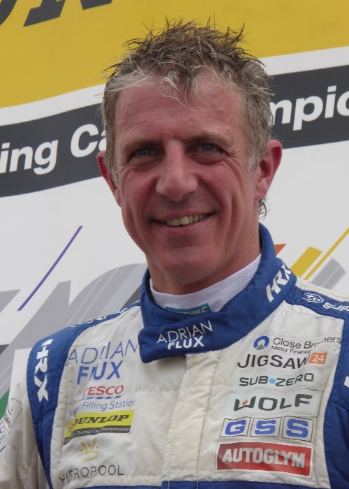 Jason Plato pictured at the Knockhill round of the 2017 British Touring Car Championship