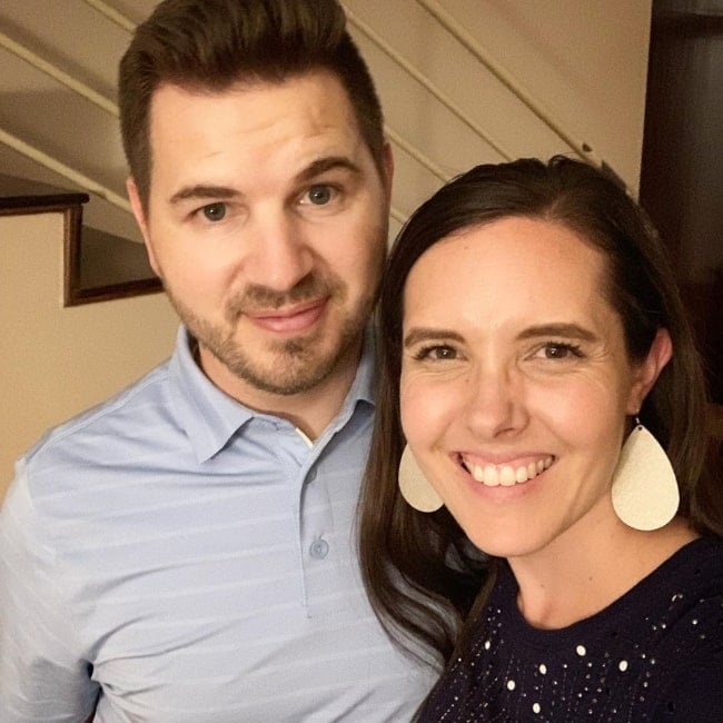 Jeremy Johnston as seen in a selfie that was taken with his wife Kendra Johnston in November 2019