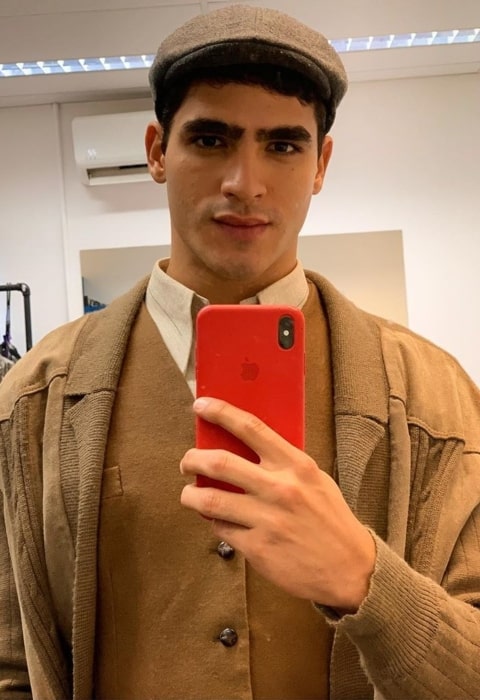 Jhona Burjack sharing his selfie in November 2019