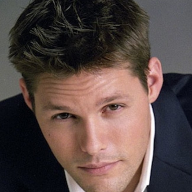 Justin Bruening as seen in a picture taken during a photoshoot in the past