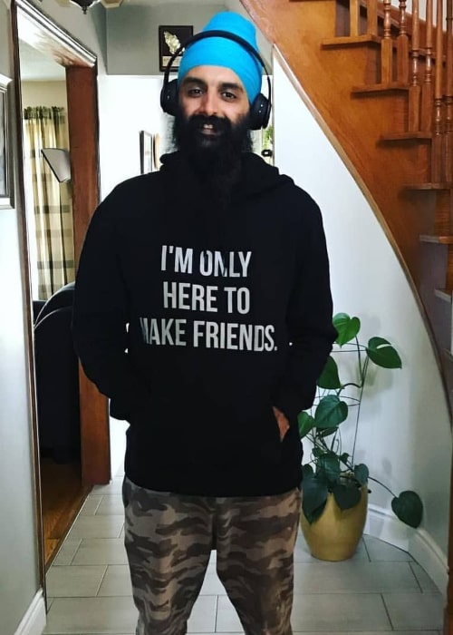 Kanwer Singh as seen in an Instagram Post in November 2019