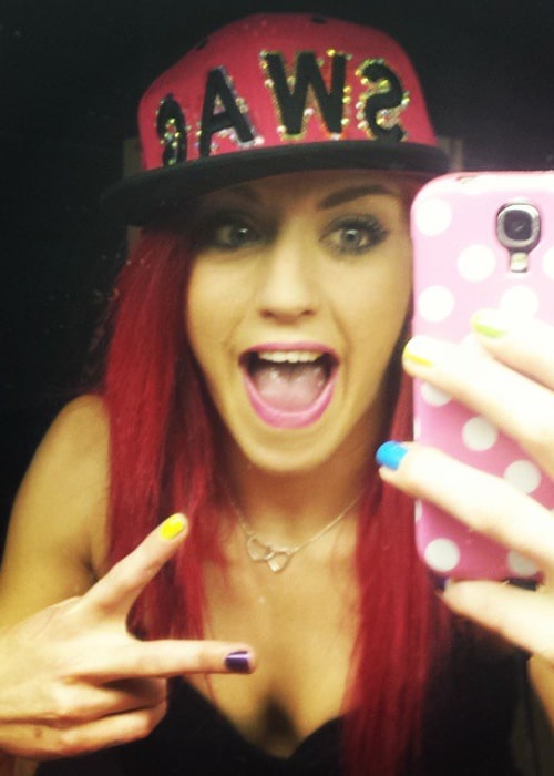 Kay Lee Ray in an Instagram selfie from February 2015