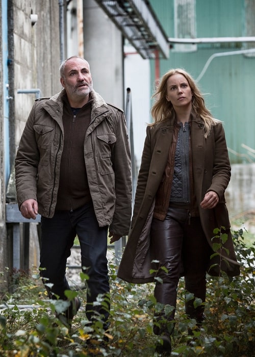 Kim Bodnia and Sofia Helin