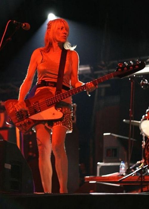 Kim Gordon as seen onstage at the Primavera Sound Festival in 2005