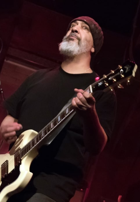 Kim Thayil as seen while performing with MC5 in 2018