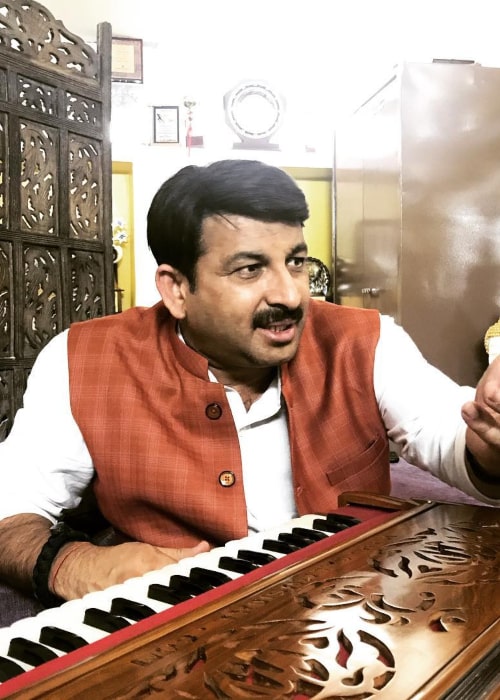 Manoj Tiwari as seen in an Instagram Post in October 2018