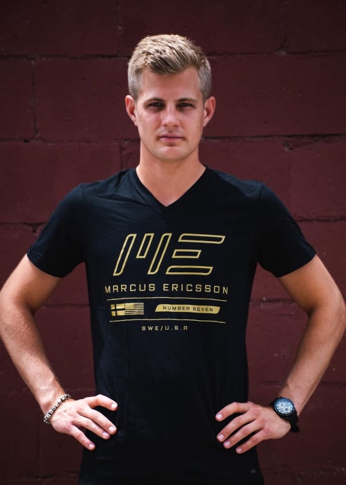 Marcus Ericsson as seen in an Instagram Post in July 2019