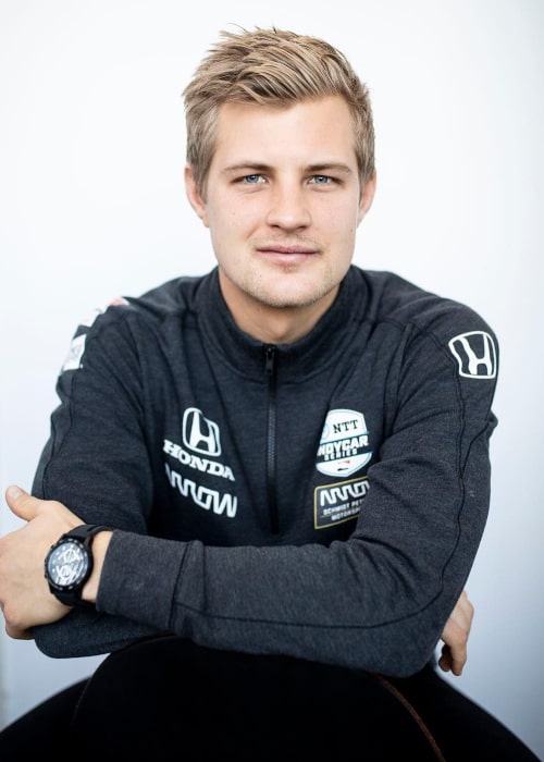 Marcus Ericsson as seen in an Instagram Post in March 2019
