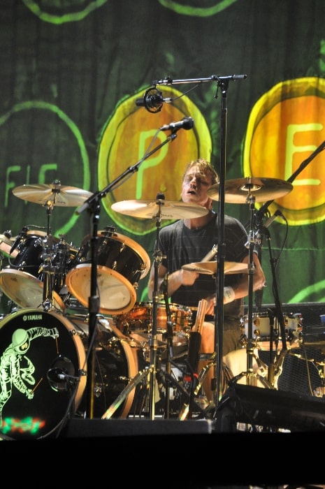 Matt Cameron as seen while performing with Pearl Jam in 2009