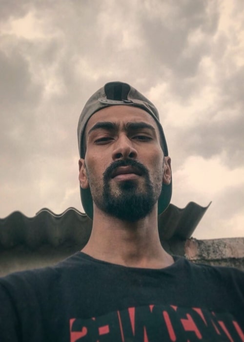 Muhfaad as seen in a selfie taken in Hari Nagar, Rajouri Garden in June 2020