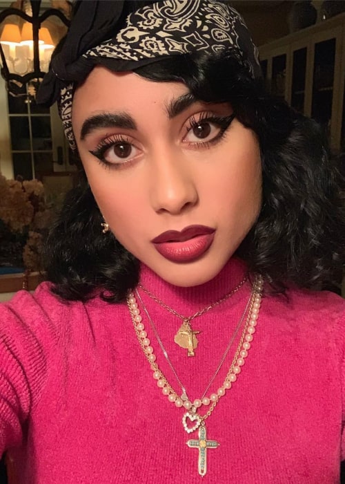 Natalia Kills in an Instagram selfie from January 2019