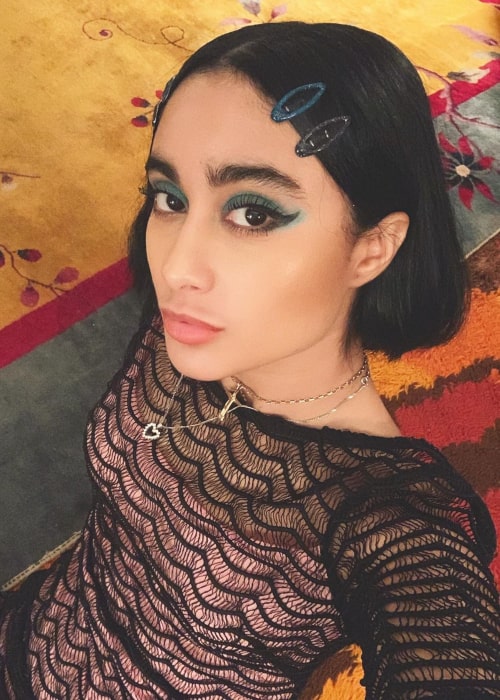 Natalia Kills in an Instagram selfie from September 2019