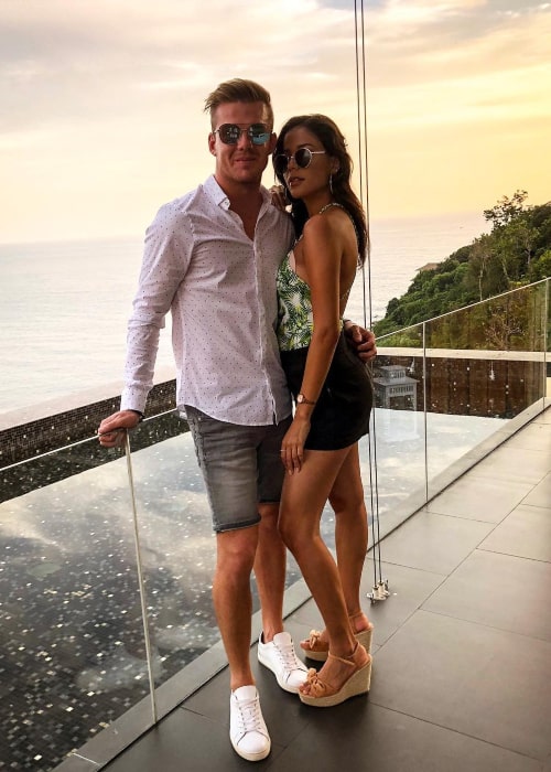 Nick Cassidy and Luanny Nascimento, as seen in December 2018