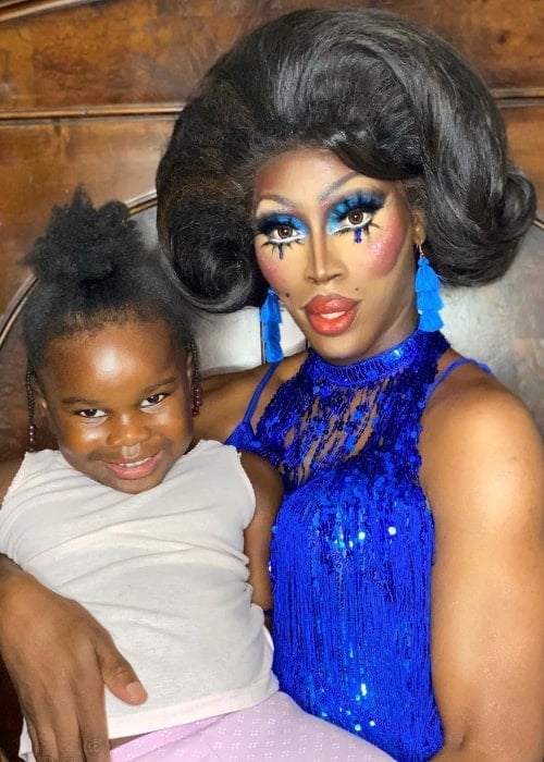 Nina Bo'nina Brown as seen while posing for a picture along with her niece in July 2020