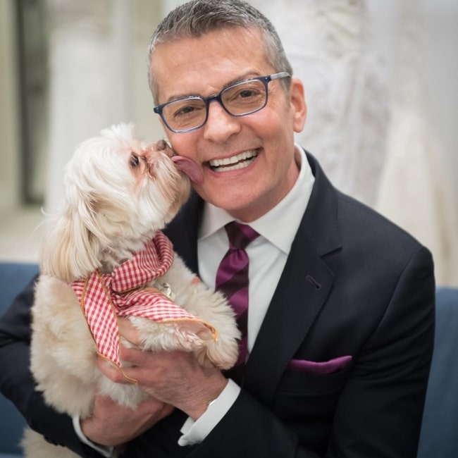 Randy Fenoli as seen in a picture taken with his dog Chewy in June 2020
