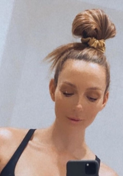Ricki-Lee Coulter as seen in April 2020