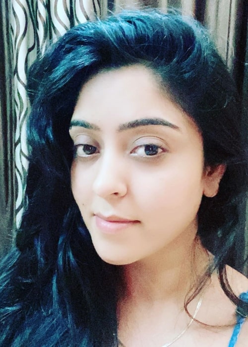 Shubhi Sharma as seen in a selfie that was taken in July 2020