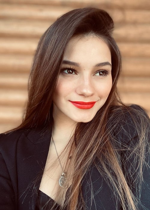 Sofia Samodurova as seen in an Instagram Post in April 2020