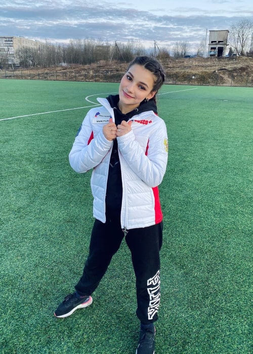 Sofia Samodurova as seen in an Instagram Post in May 2020