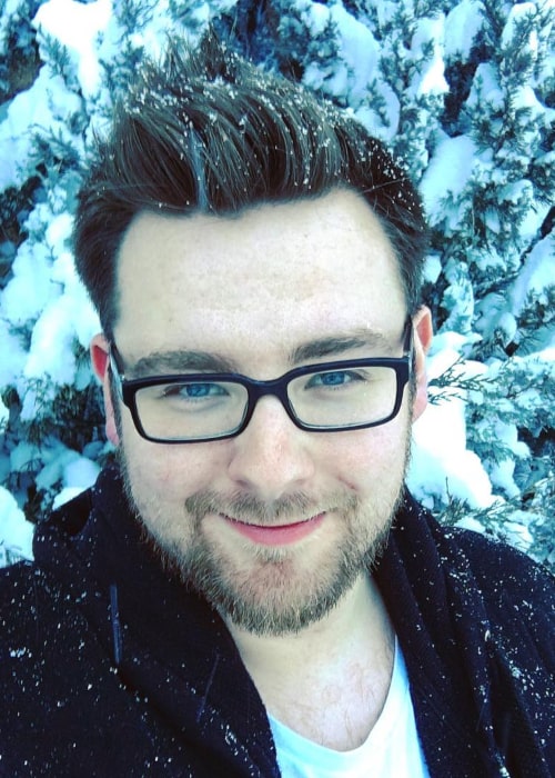 TomSka in an Instagram selfie from January 2017